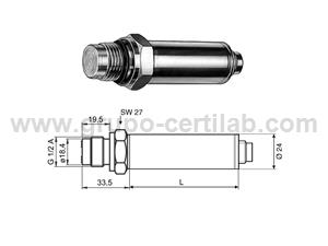 SENSOR DE PRESSÃO ABSOLUTA - 0 A 1 BAR